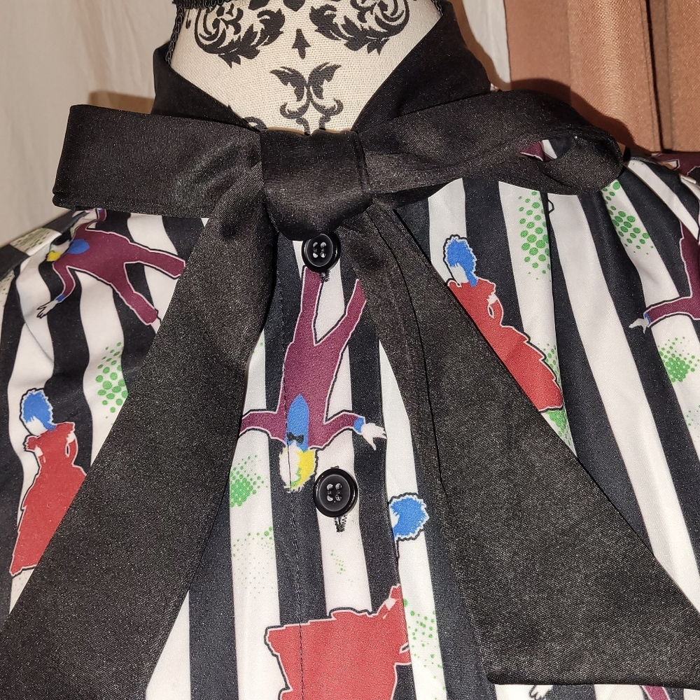 Beetlejuice Wedding Nightmare Cora Swing Dress - Picture 4 of 11